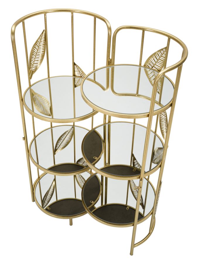 Beistelltisch Leaf Double Gold (2)