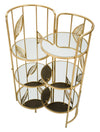 Beistelltisch Leaf Double Gold (2)