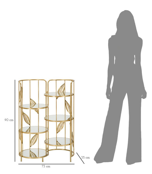 Beistelltisch Leaf Double Gold (9)