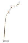 Stehlampe Glamy Arc 6 Gold (4)
