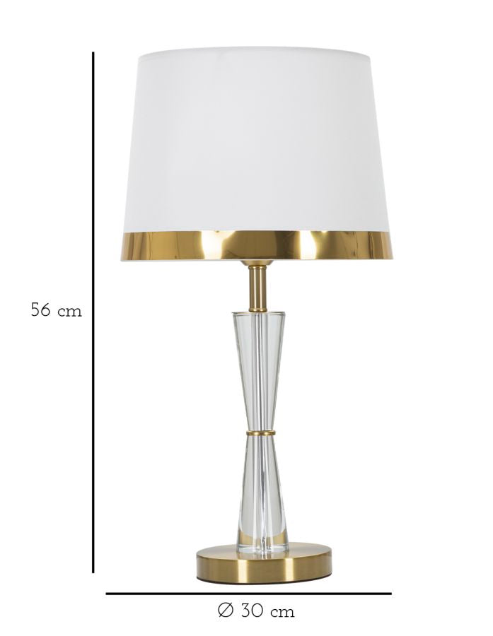 Tischlampe Cristal Gold (5)