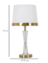Tischlampe Cristal Gold (5)