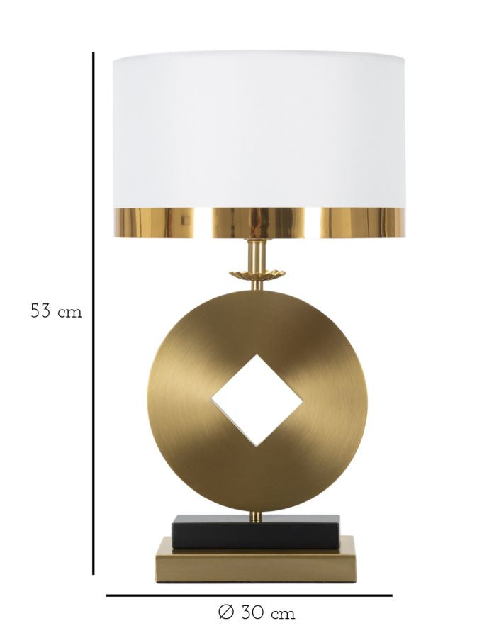 Tischlampe Coin Gold (5)
