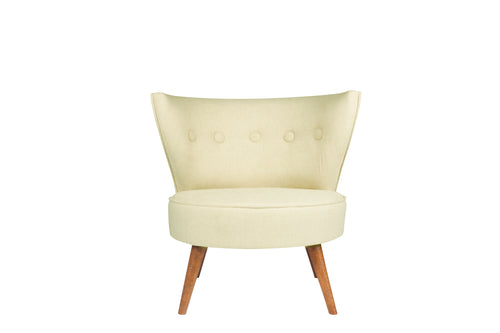 Sessel mit Stoff Patrica Creme