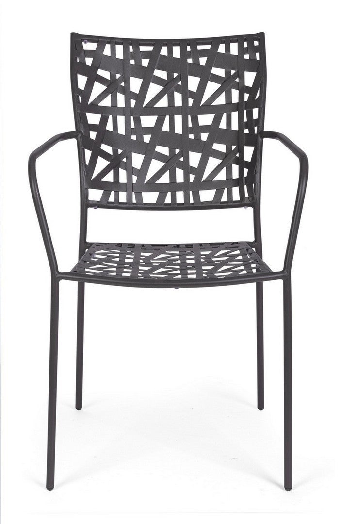 Gartenstuhl Kelsie Anthrazit (3)