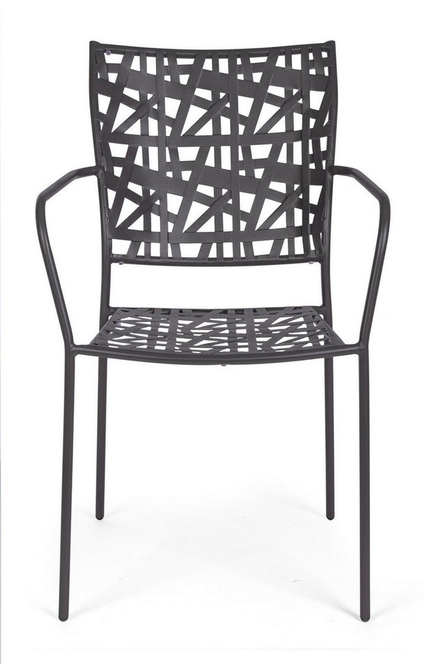 Gartenstuhl Kelsie Anthrazit (3)