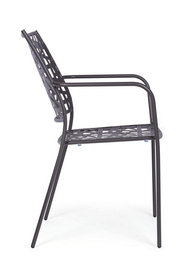 Gartenstuhl Kelsie Anthrazit (6)