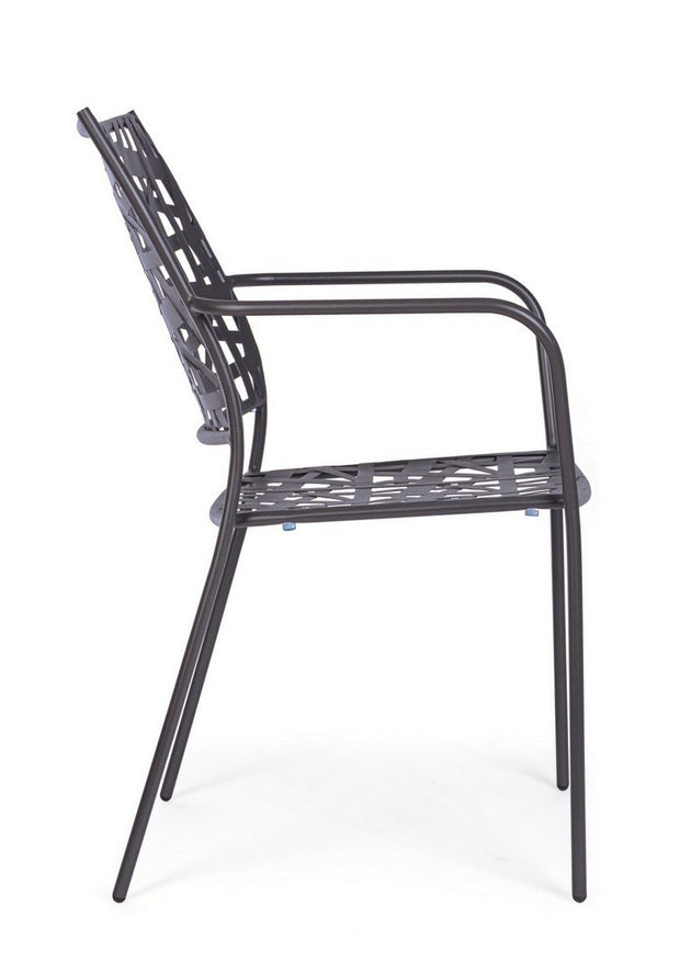 Gartenstuhl Kelsie Anthrazit (6)