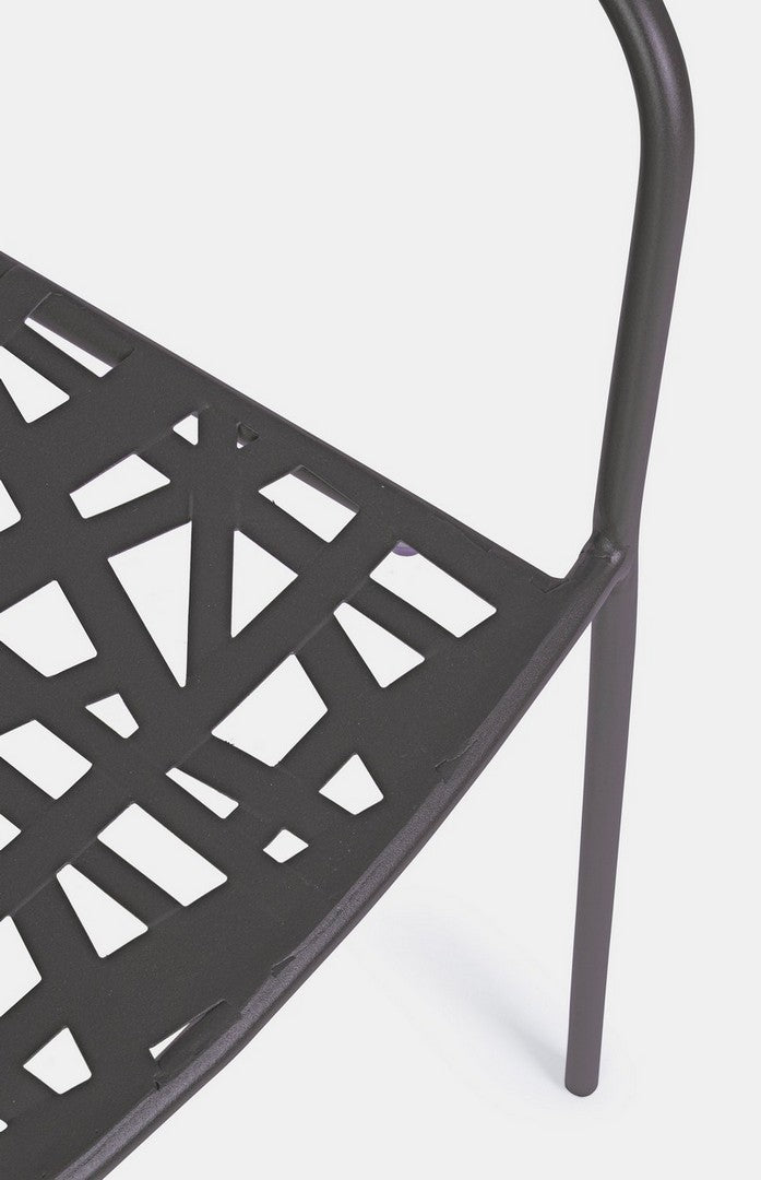 Gartenstuhl Kelsie Anthrazit (8)