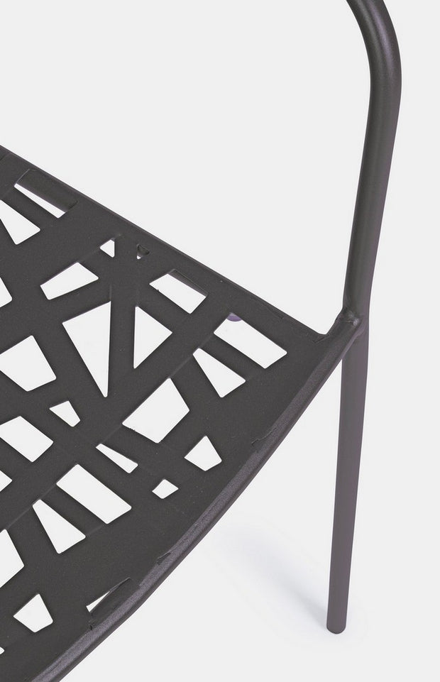 Gartenstuhl Kelsie Anthrazit (8)