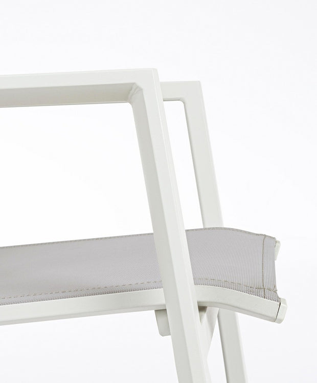 Gartenstuhl Krion W-Arm Grau (8)