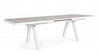 Ausziehbarer Gartentisch Krion Weiß (11)