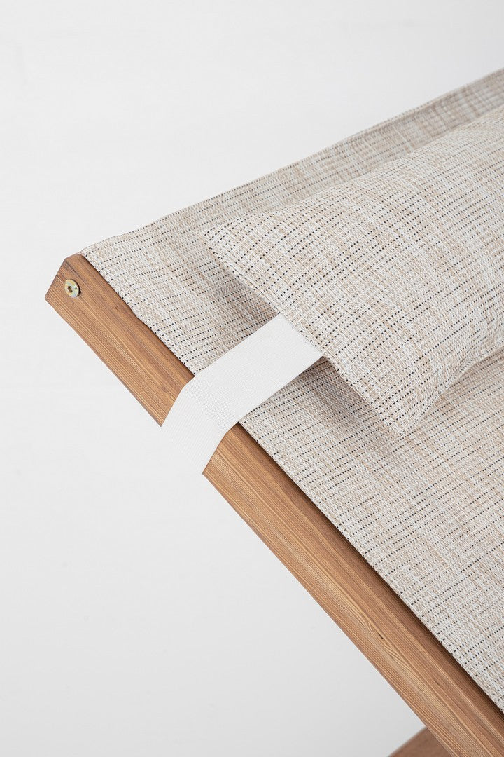 Gartenliege Noes Creme (3)