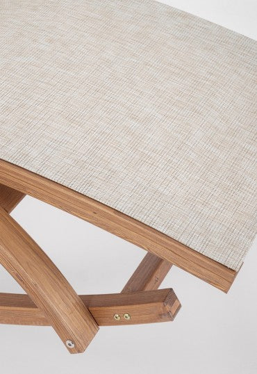 Gartenliege Noes Creme (9)