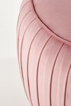 Pouf aus Samtstoff Aladin Rosa (3)