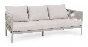 Gartensofa 3-Sziter Florencia Beige (10)