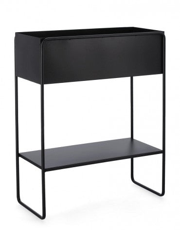 Pflanzständer Madelyn Rectangle Schwarz (2)