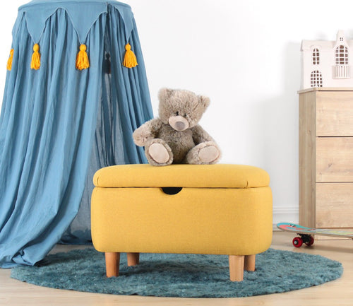 Pouf mit Stoff Moouv Gelb (1)