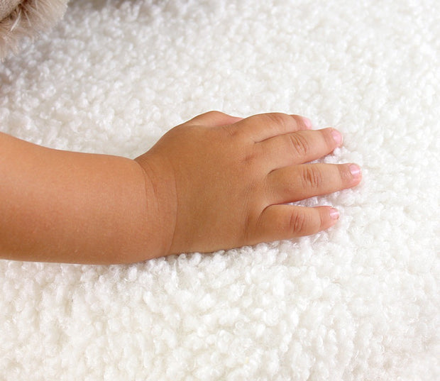 Pouf mit Stoff Moouv Round Weiß (5)