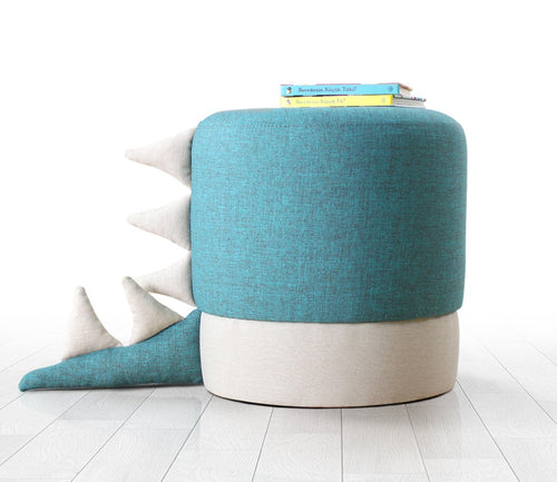 Pouf mit Stoff Moouv Blau