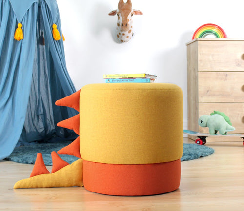 Pouf mit Stoff Moouv Gelb (1)