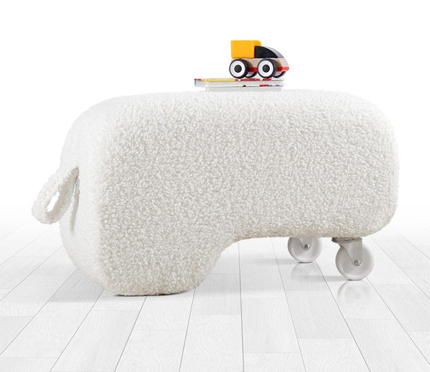 Pouf mit Stoff Moouv Weiß