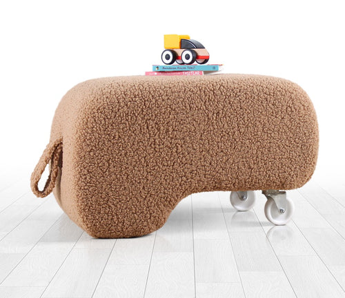 Pouf mit Stoff Moouv Braun