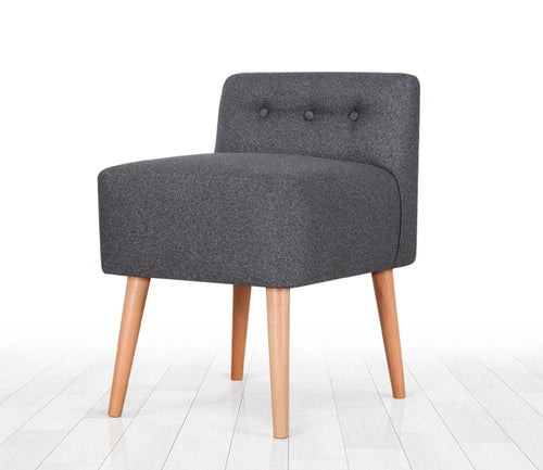 Pouf mit Stoff Moouv Grau (1)