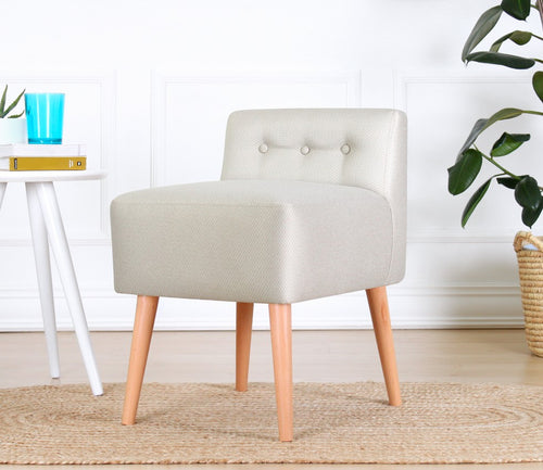 Pouf mit Stoff Moouv Creme