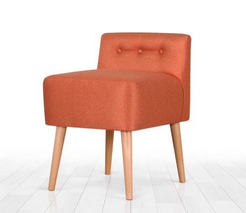 Pouf mit Stoff Moouv Orange (1)