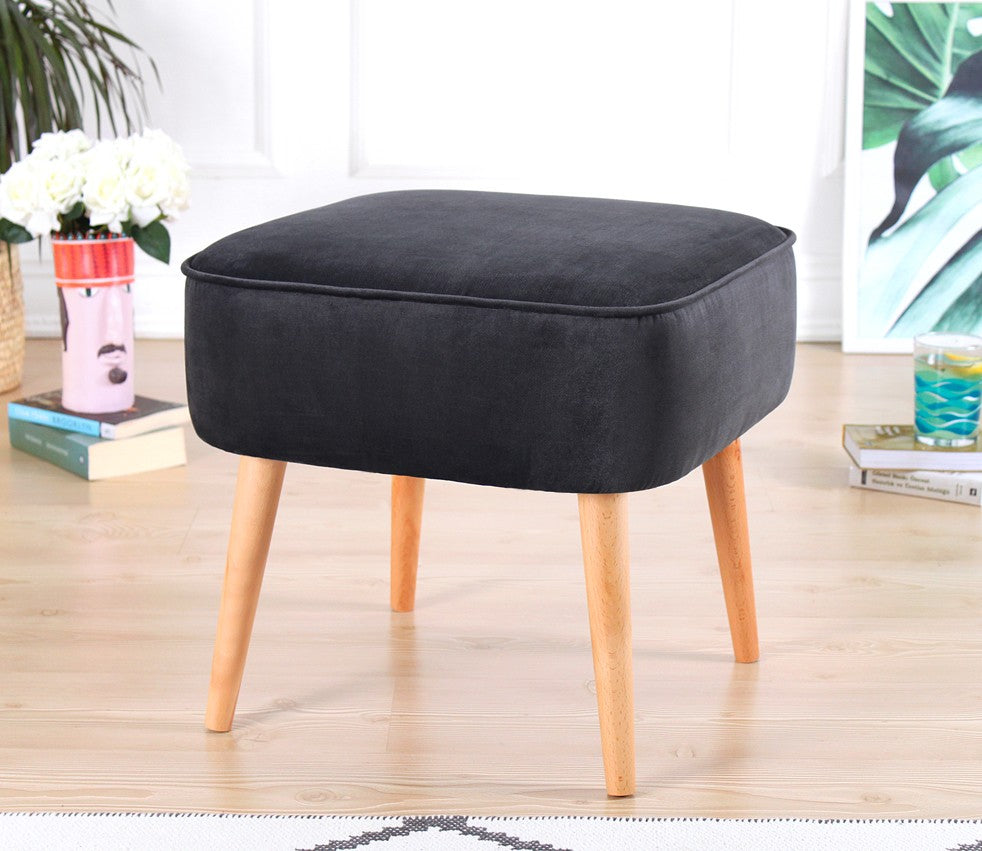 Pouf mit Stoff Moouv Grau (1)