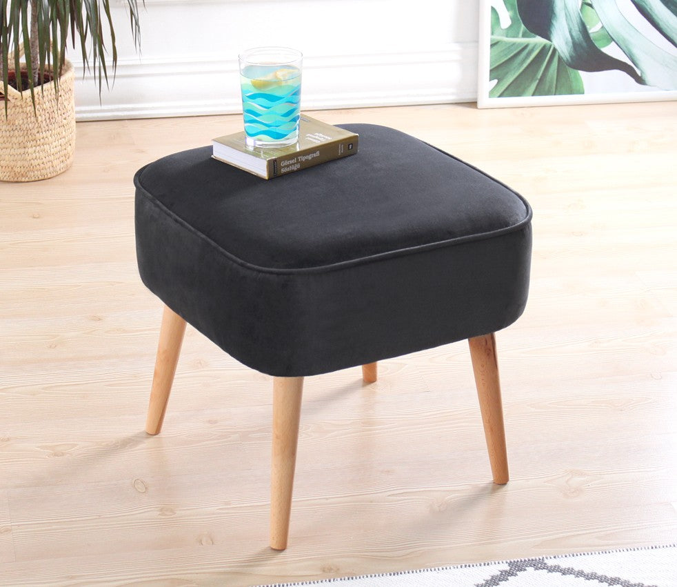 Pouf mit Stoff Moouv Grau (3)