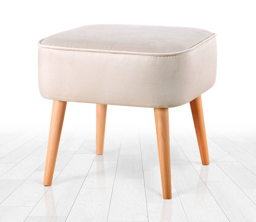 Pouf mit Stoff Moouv Creme