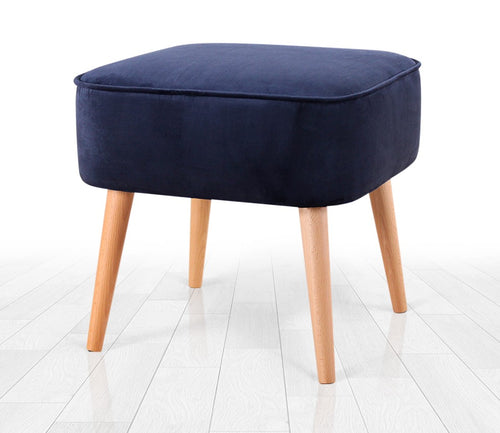 Pouf mit Stoff Moouv Blau