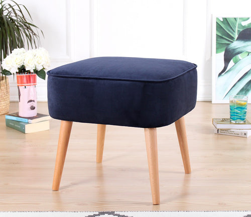 Pouf mit Stoff Moouv Blau (1)