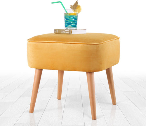 Pouf mit Stoff Moouv Gelb