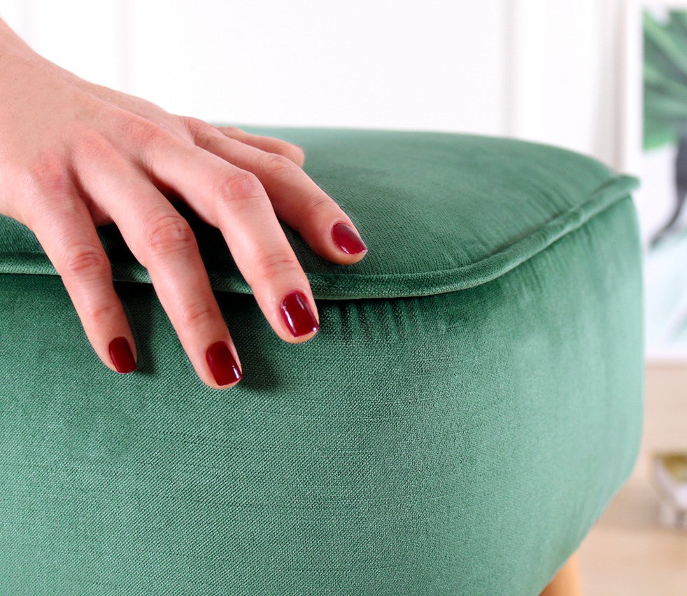 Pouf mit Stoff Moouv Grün (3)