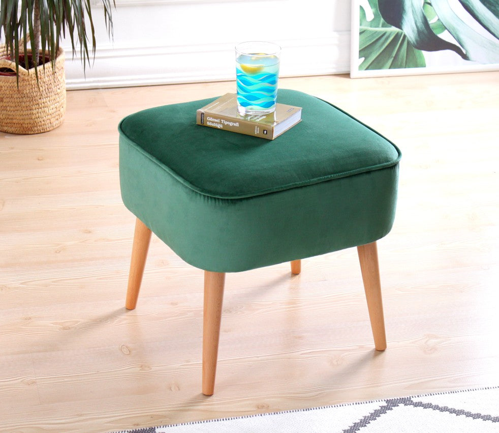 Pouf mit Stoff Moouv Grün (4)