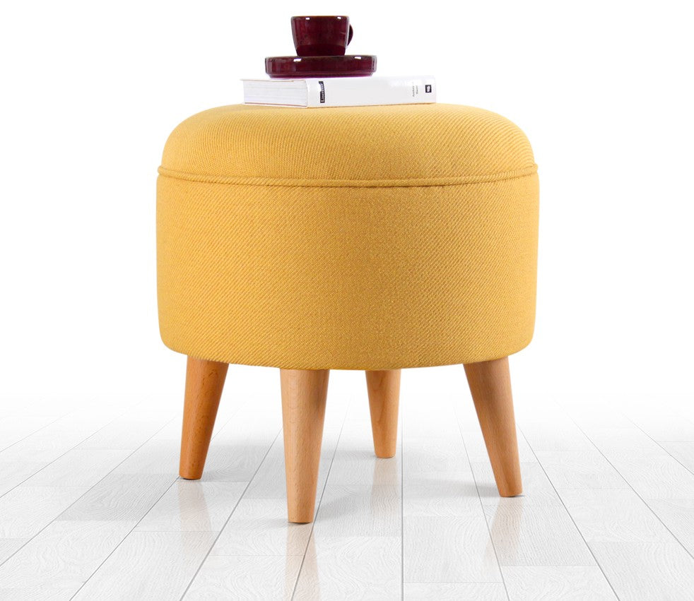 Pouf mit Stoff Moouv Gelb