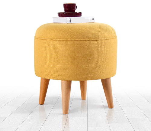 Pouf mit Stoff Moouv Gelb