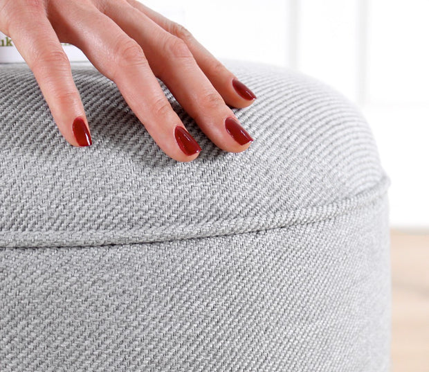 Pouf mit Stoff Moouv Grau (5)