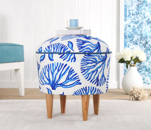 Pouf mit Stoff Rakamoz Mehrfarben