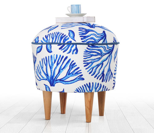 Pouf mit Stoff Rakamoz Mehrfarben (1)