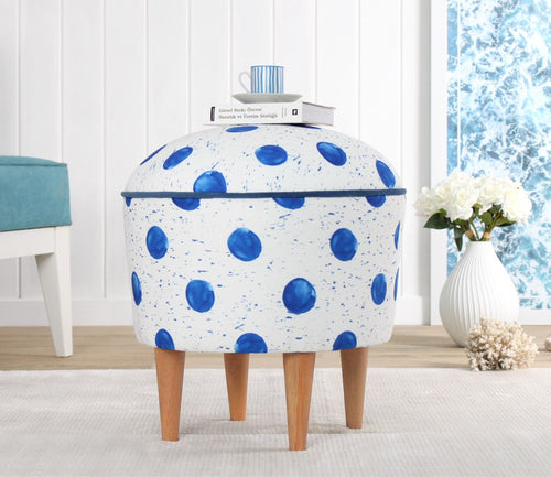 Pouf mit Stoff Rakamoz Mehrfarben