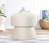 Pouf mit Stoff Endor Creme