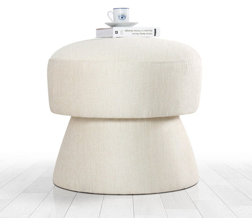 Pouf mit Stoff Endor Creme (1)