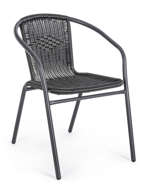 Gartenstuhl Ripley Schwarz