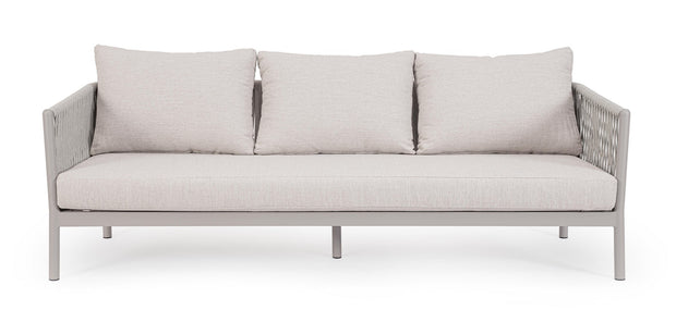 Gartensofa 3-Sziter Florencia Beige (2)