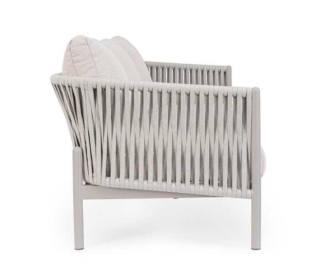 Gartensofa 3-Sziter Florencia Beige (5)