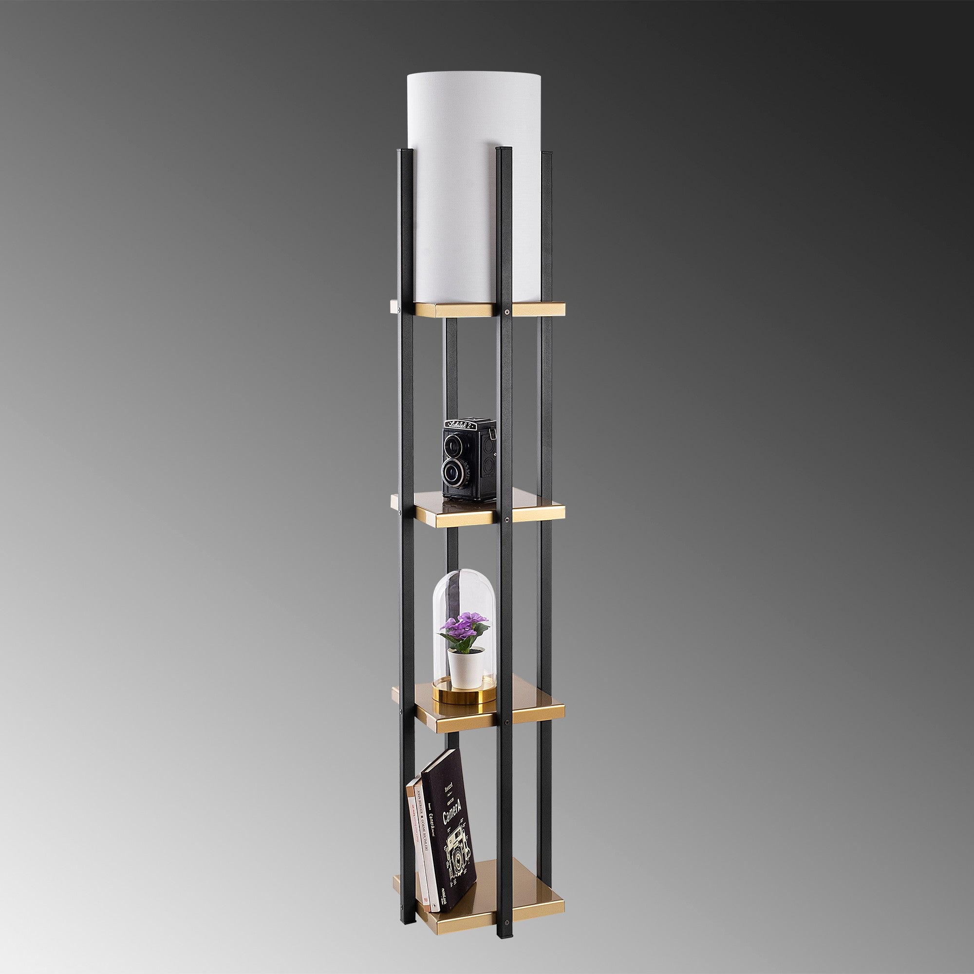 Stehlampe 7115 Schwarz (1)